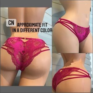Victoria's Secret Runway Strappy Panties